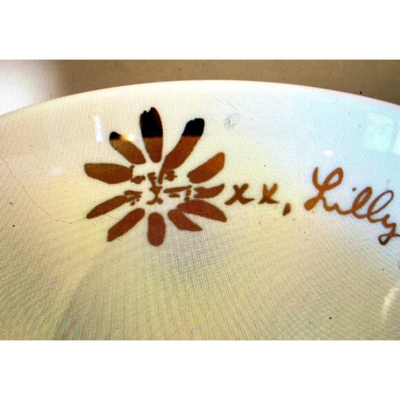 Lilly Pulitzer Mugs Coffee /Tea Hidden Lion Blue Purple Floral Set 2 - Picture 6 of 6